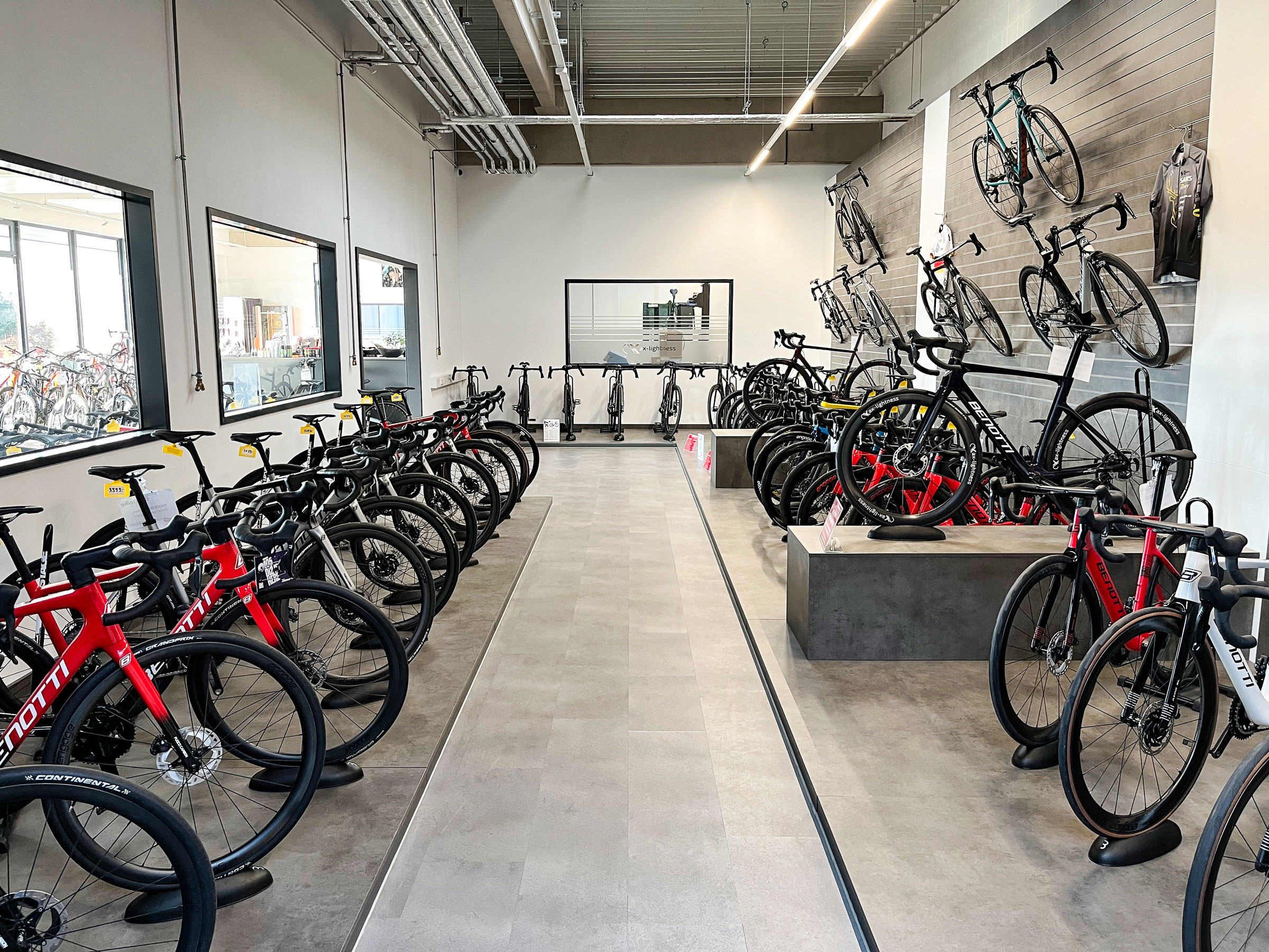 BENOTTI Bikes-Shop innen